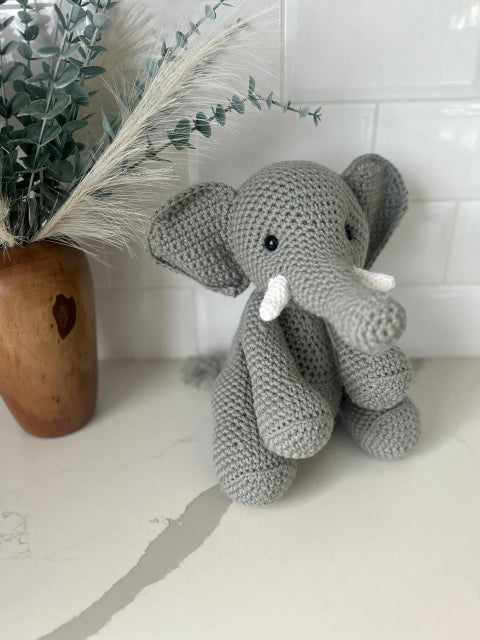 Crochet Toy Elephant
