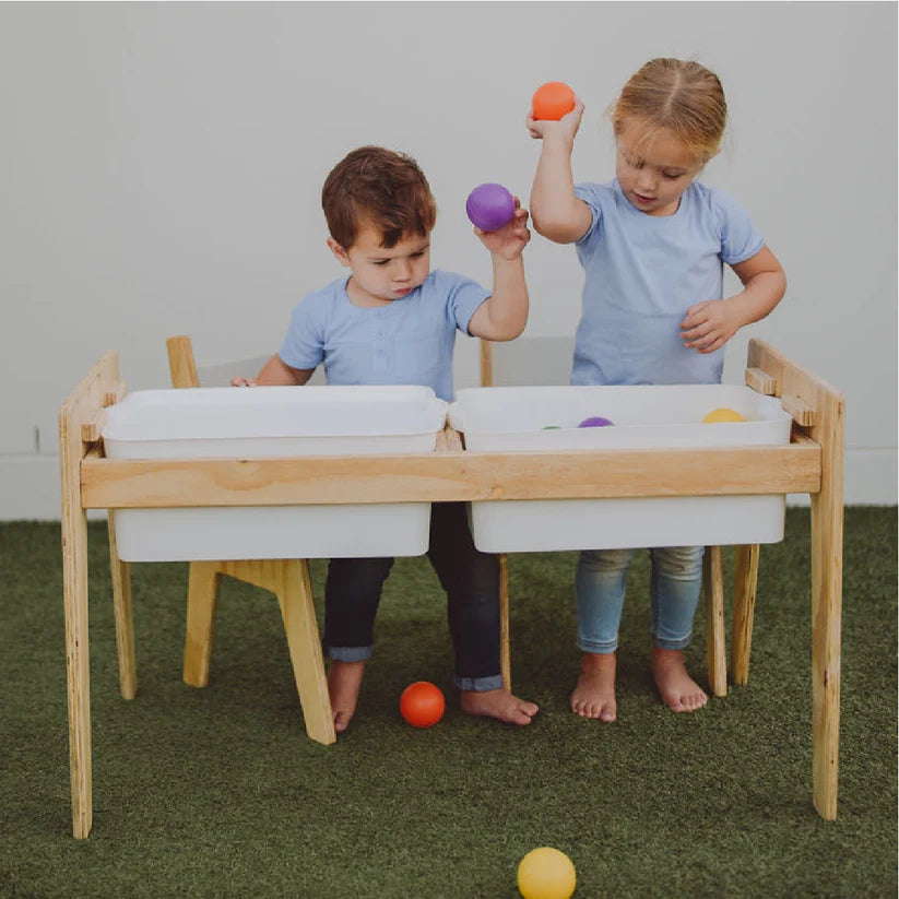 Klim & Klouter Sensory Table & Chairs Combo for kids - Montesori