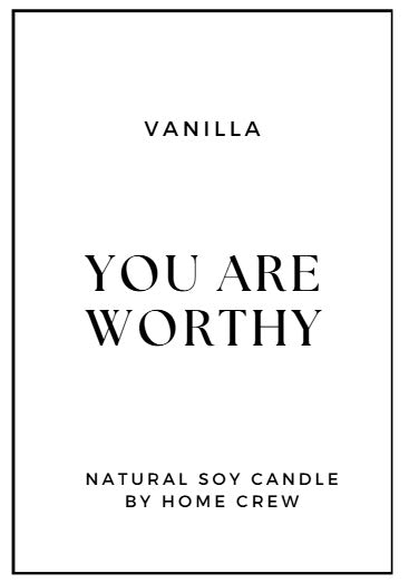 Hand Poured Natural Soy Candles