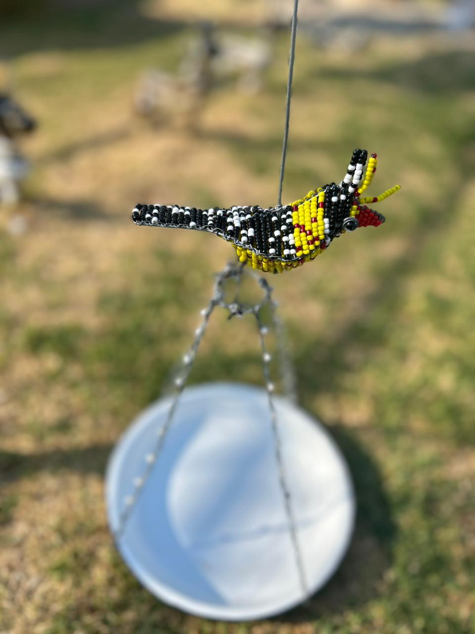 Standing wire bird, by Itso's Wire Business