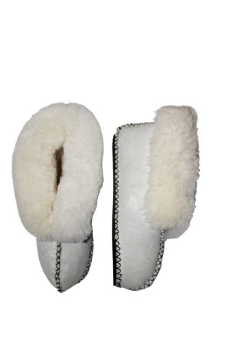 Authentic Karoo Sheepskin Slippers, by Agora Crafts