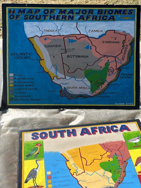 Eclectic African Paintings