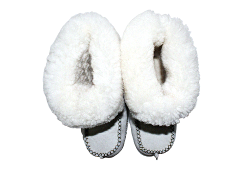 Authentic Karoo Sheepskin Boot Slippers, by Agora Crafts