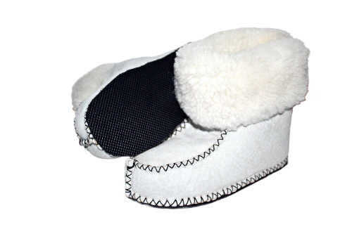 Authentic Karoo Sheepskin Boot Slippers, by Agora Crafts