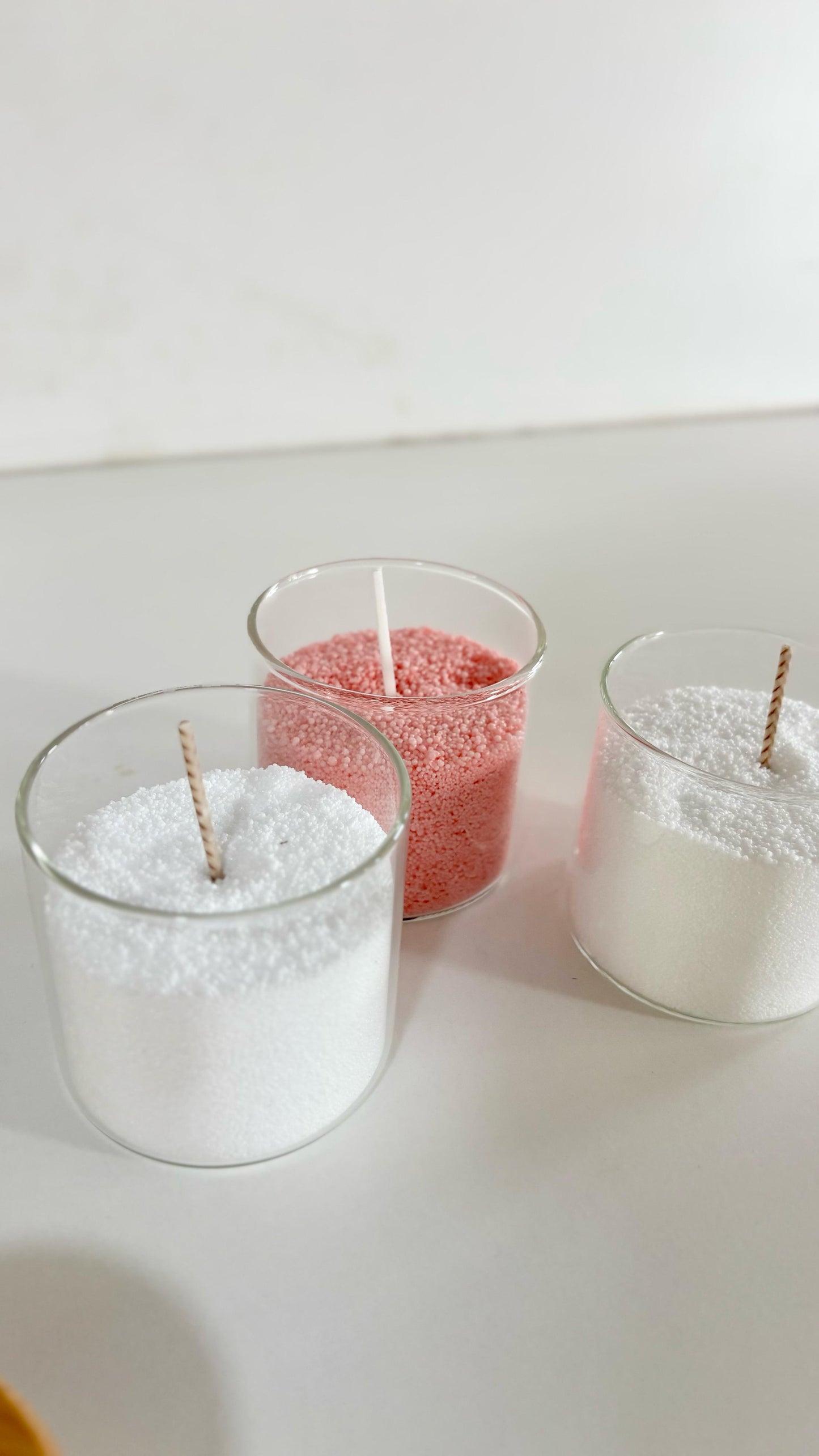 Fragrance Free Sand Candle