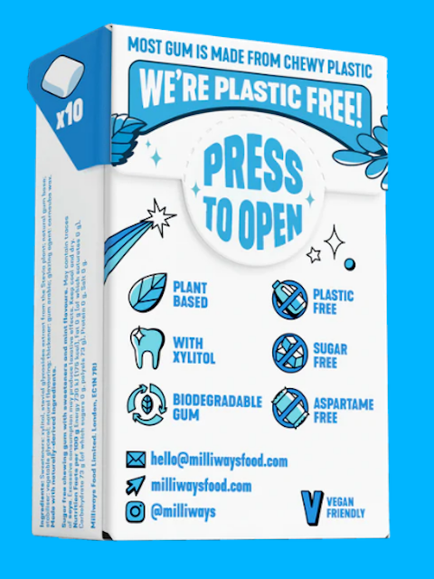 Plastic Free Chewing Gum