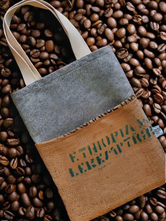 Hessian Tote Bag, by The Coffee Guy