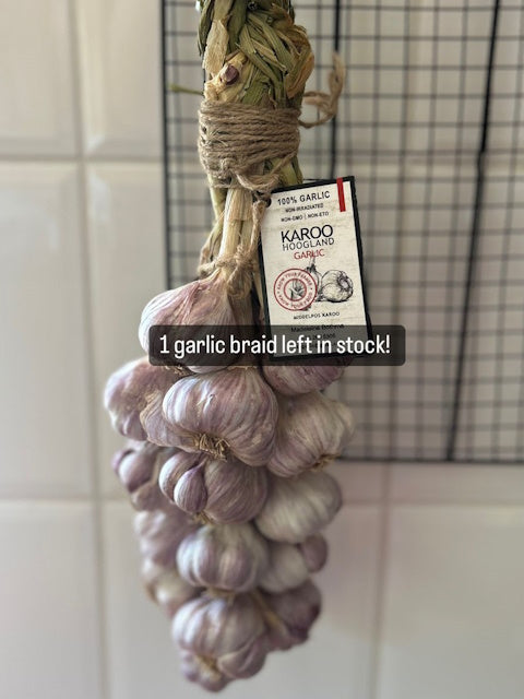Garlic Braids: Taking Pre Orders for the festive season