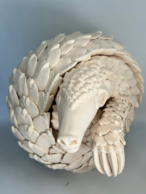 Pangolin Sculpture | Nkwe Ceramics by All Things Clay