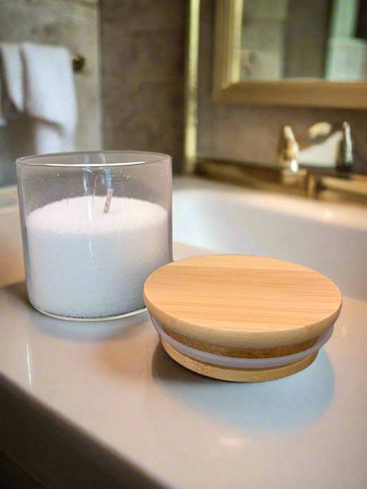 Fragrance Free Sand Candle