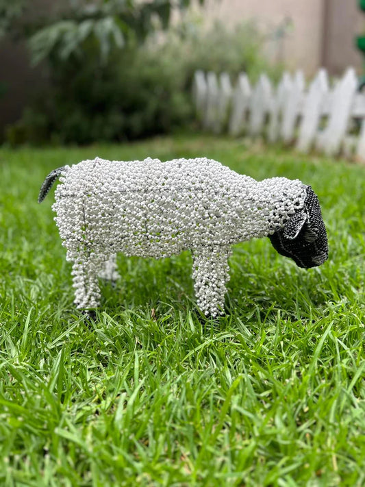 African Bead and Wire Sheep