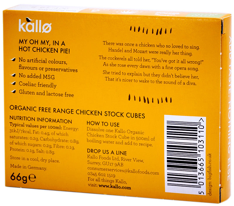 Kallo Organic Stock Cubes