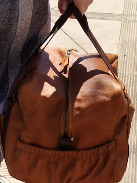 Leather Travel Bag