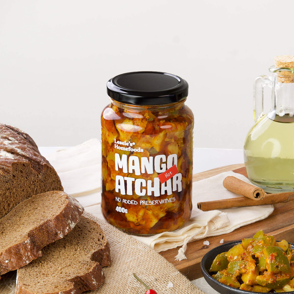 Mango Atchar, by Lesele's Home Foods