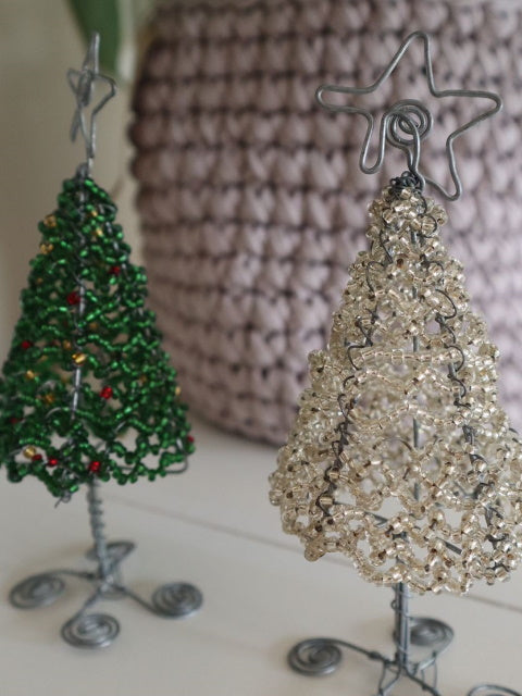 Mini Beaded Christmas Tree