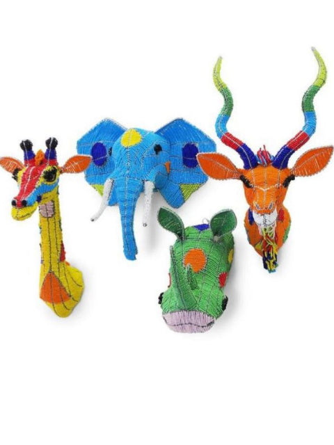 African Bead & Wire Handcrafted Decor