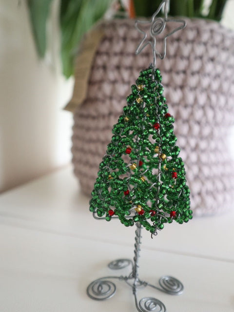 Mini Beaded Christmas Tree