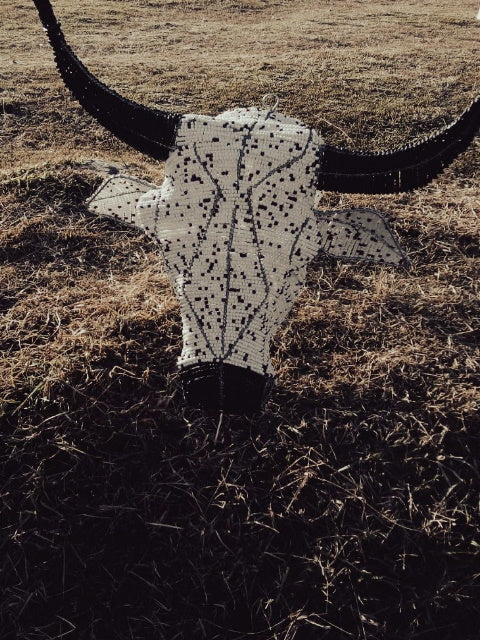 African Bead and Wire Handcrafted Wall Décor, by Itso - Truffle Pig Recce