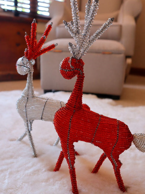 Beaded Christmas Reindeer