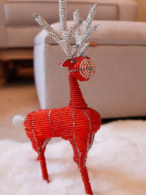 Beaded Christmas Reindeer