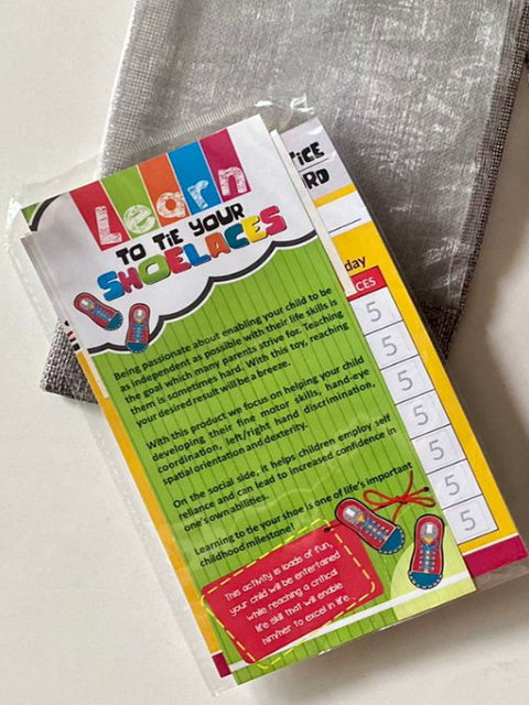 Shoe Lace Practice Set, by Creative Brain Education - Truffle Pig Recce