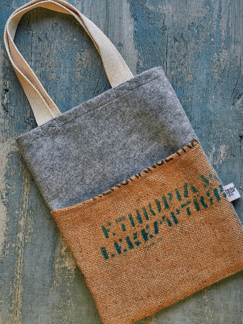 Hessian Tote Bag