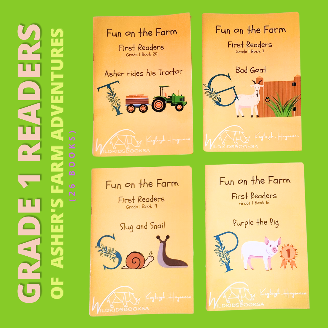 On the Farm Reader Set | 26 books for Grade 1