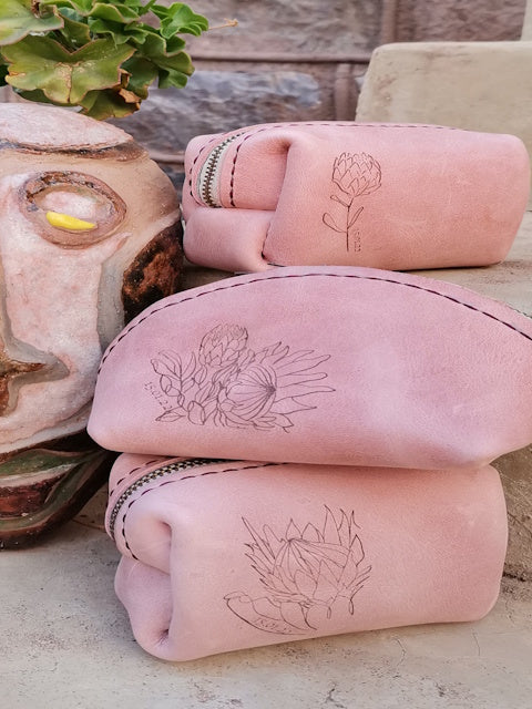 Pink Leather Bags