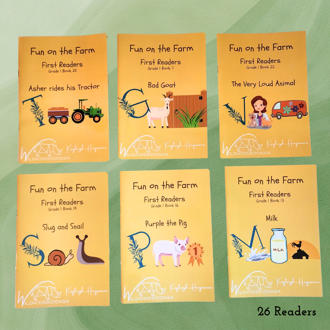 On the Farm Reader Set | 26 books for Grade 1