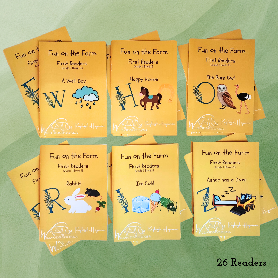 On the Farm Reader Set | 26 books for Grade 1