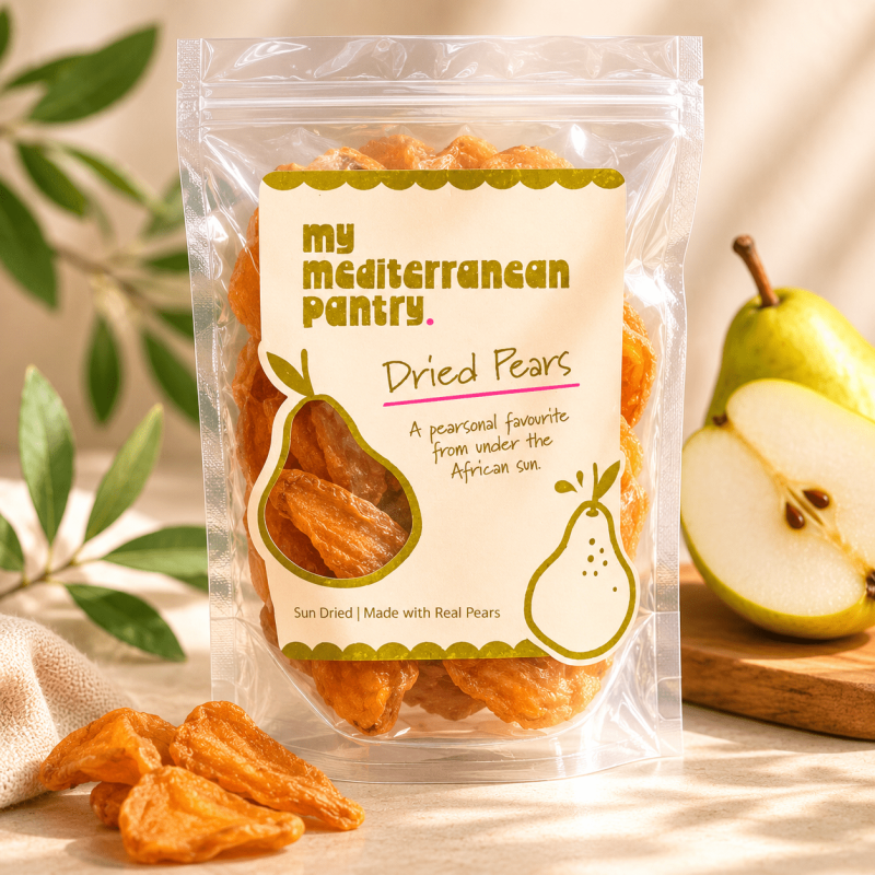 Sun-dried apricots, pears and prunes