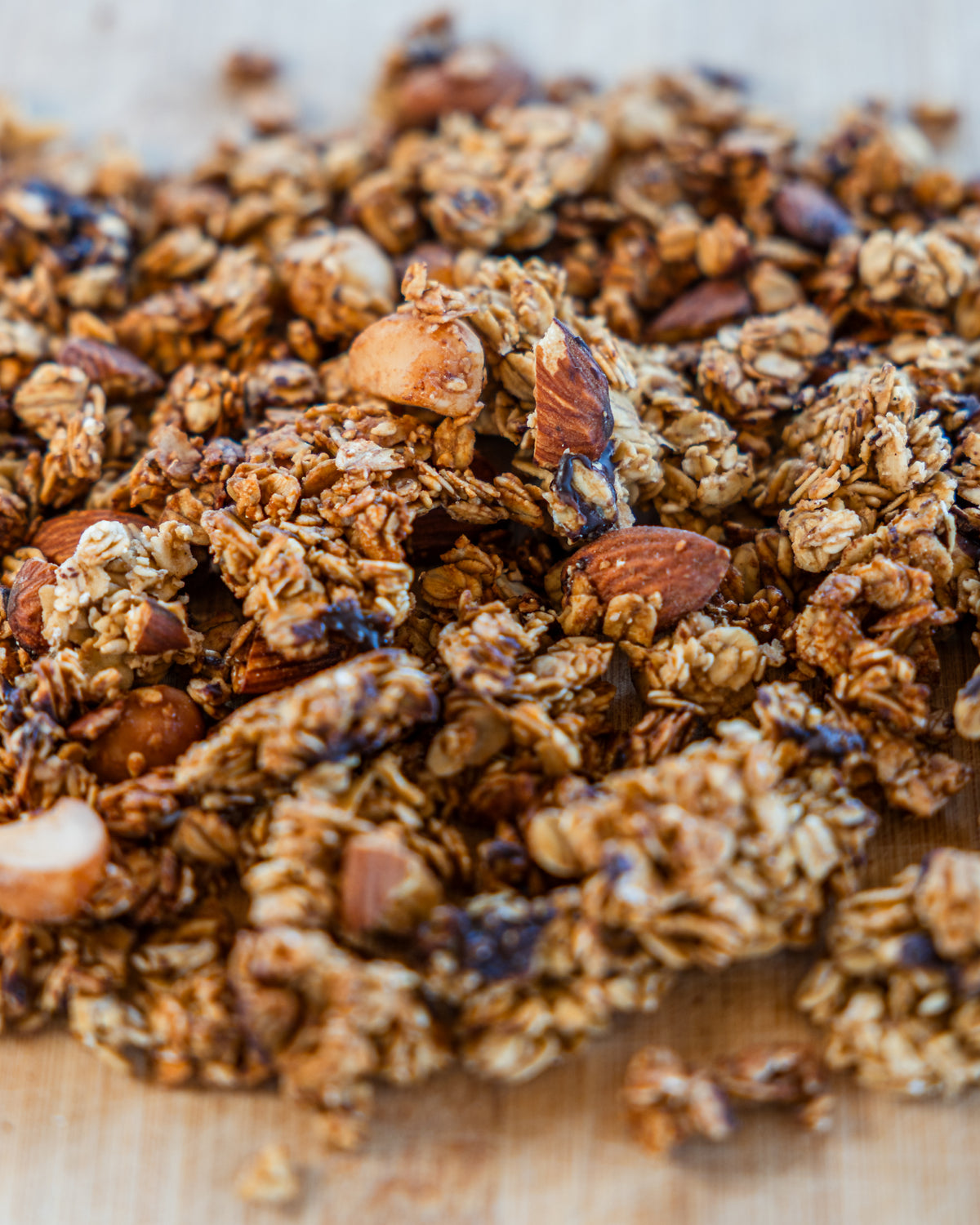 Homemade Honey Granola - No Refined Sugar | Natural Artisan Breakfast Cereal