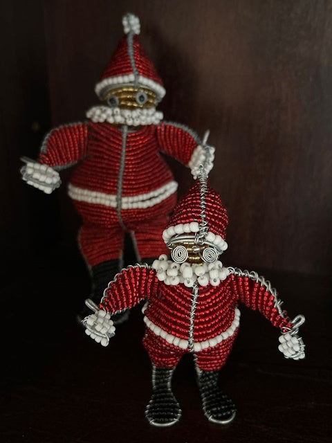 Beaded Santa's