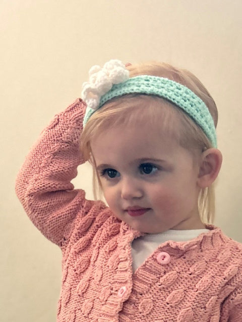 Crochet Daisy Headband