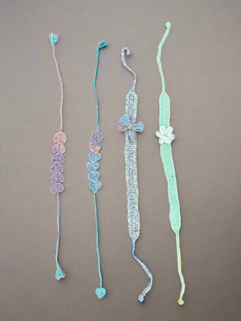 Crochet Headbands: 1-3 years old