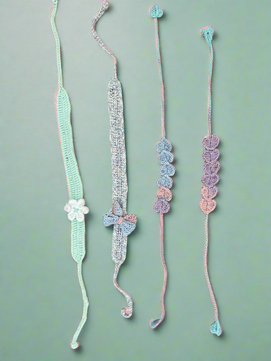 Crochet Headbands: 1-3 years old