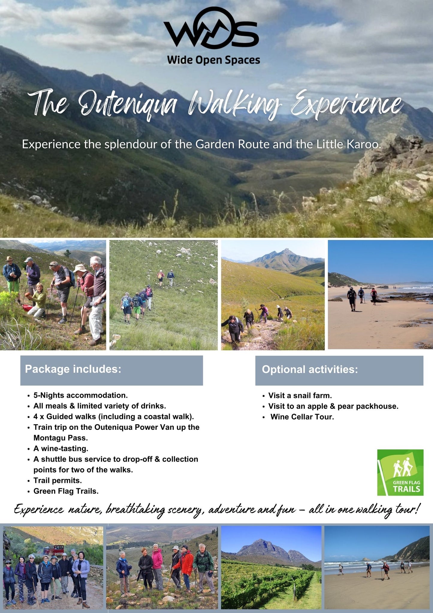 Outeniqua Walking Experience