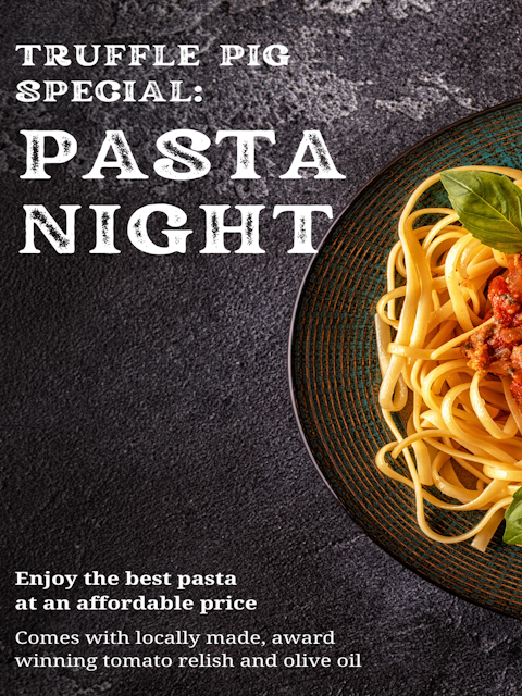 Pasta Night Special