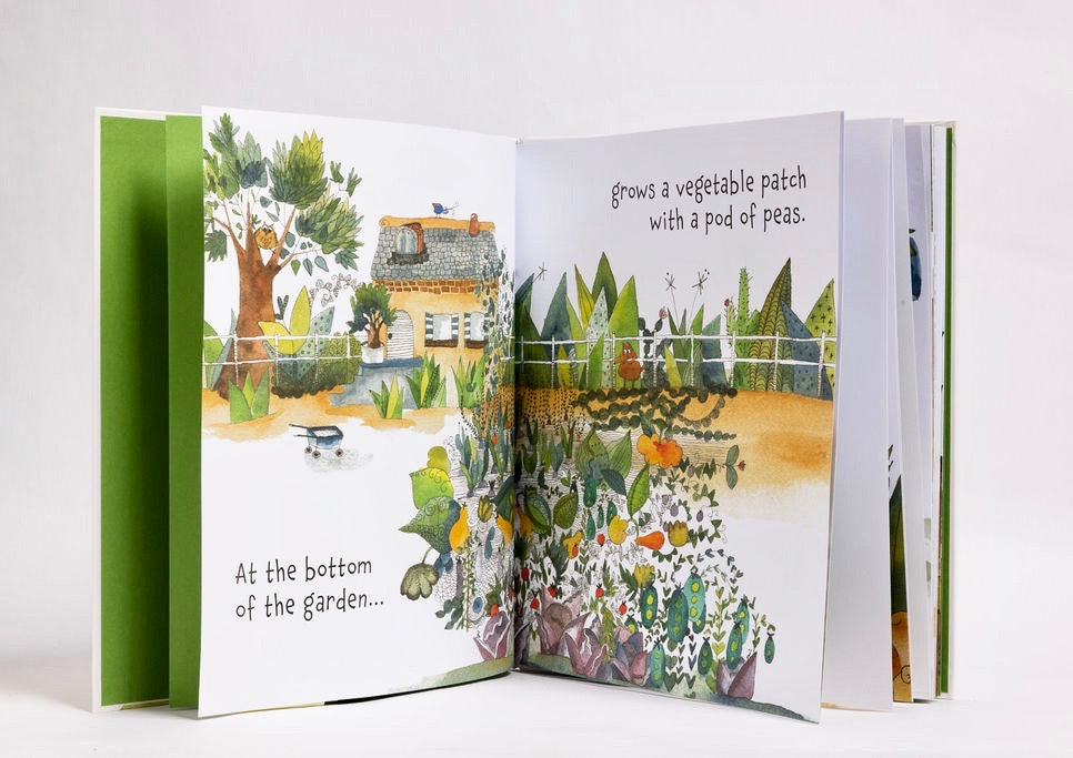 Gordon the Garden Pea, Children's book by Marilize Ackermann