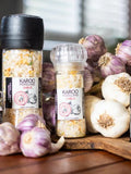 Garlic Flakes with grinder - farmed and packed in the Karoo, South Africa