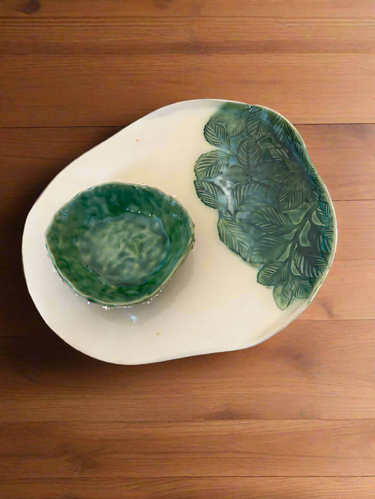Platter and Bowl Ceramic Sets