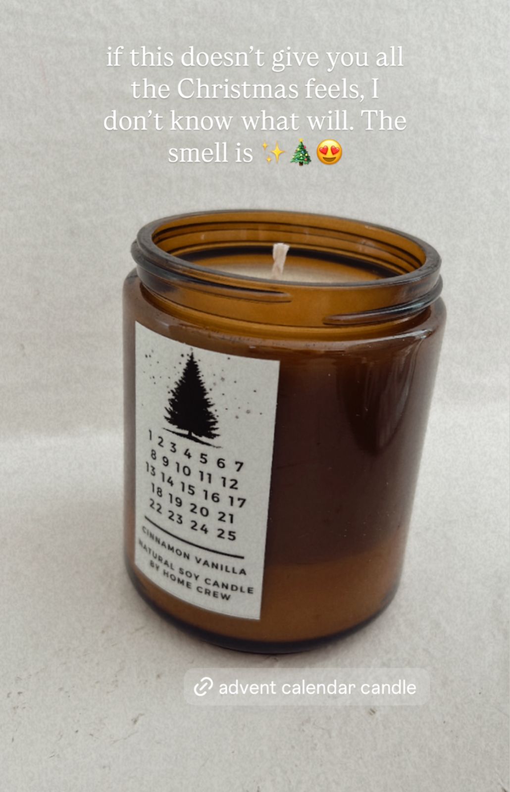 Advent Calendar Soy Candles | Hand Poured