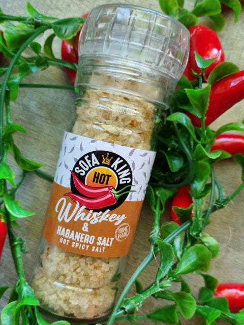 Whiskey and Habanero Salt, by Sofa King Hot