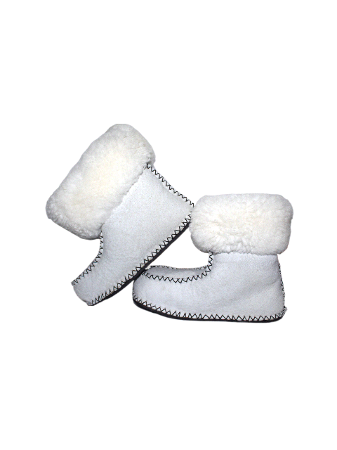 Authentic Karoo Sheepskin Boot Slippers, by Agora Crafts