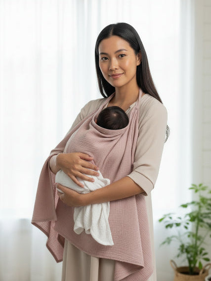 100% Cotton Muslin Breastfeeding Covers | JD & Jaz