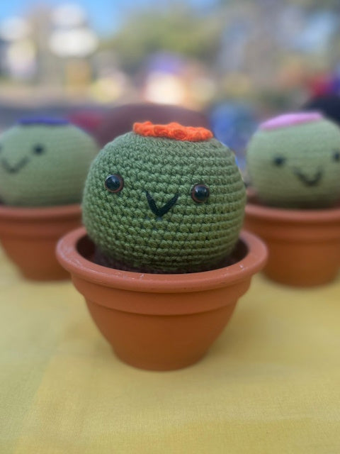 Crochet Cacti, by Pretty Fingers