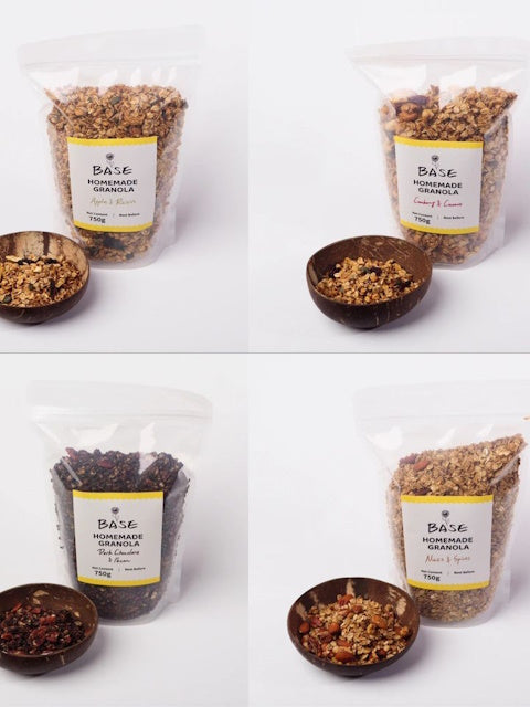 Homemade Honey Granola - No Refined Sugar | Natural Artisan Breakfast Cereal