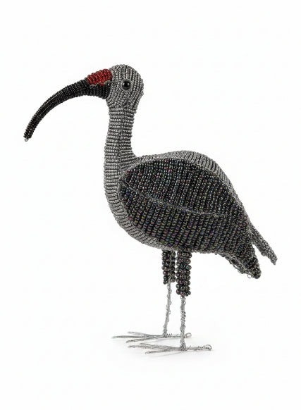 Handcrafted Hadeda Wire Sculpture | South African Bird Art