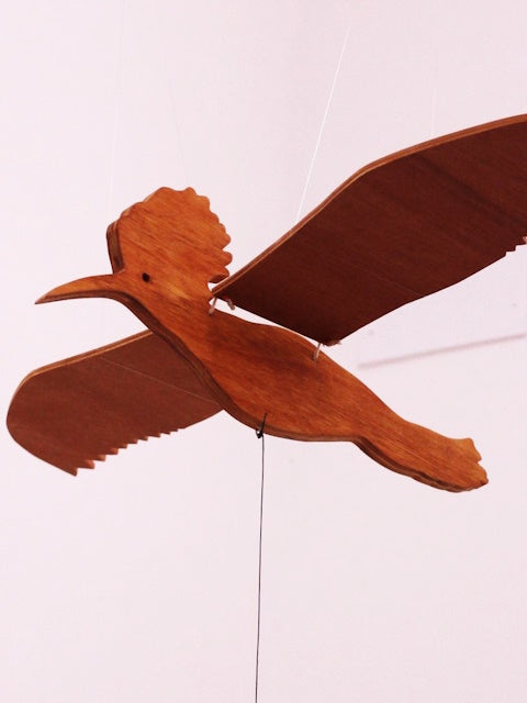 Handcrafted Hoopoe Mobile | Handmade decor
