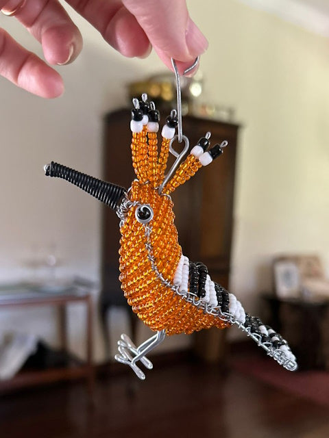 Hoopoe Christmas Ornament